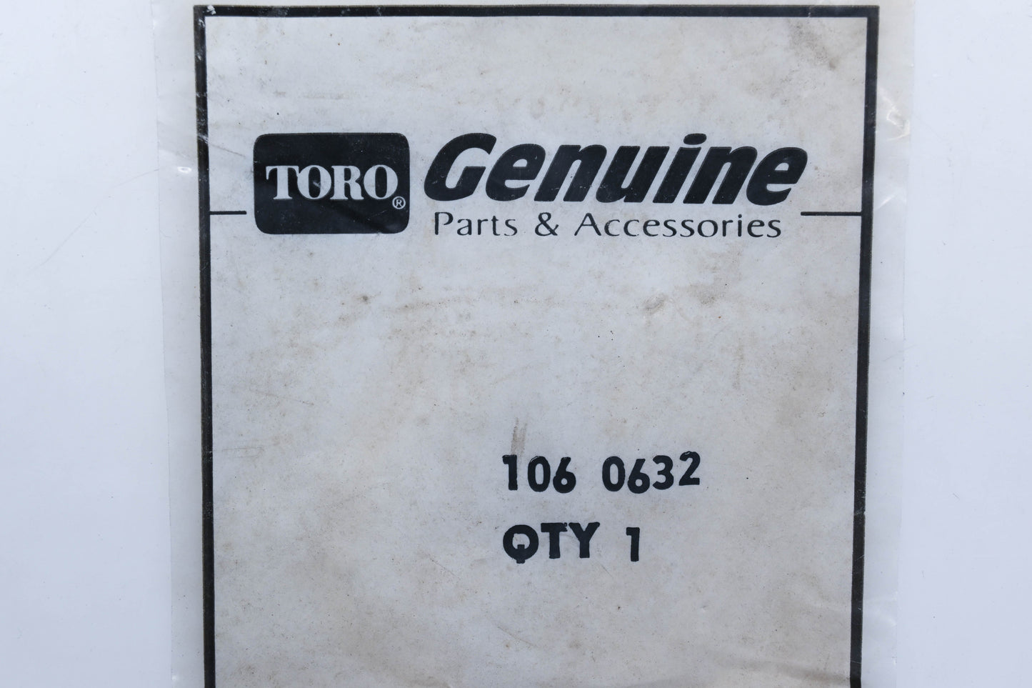 Toro 106-0632 Drive Belt NOS