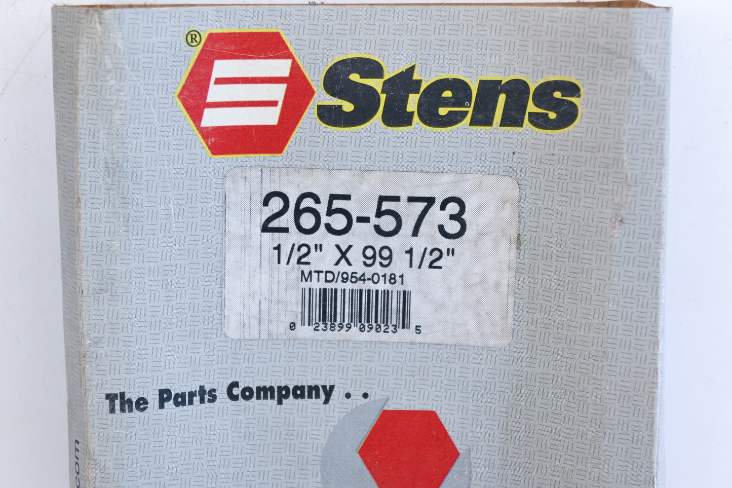 Stens 265-573, 954-0181 MTD 1/2" x 99-1/2" Belt NOS