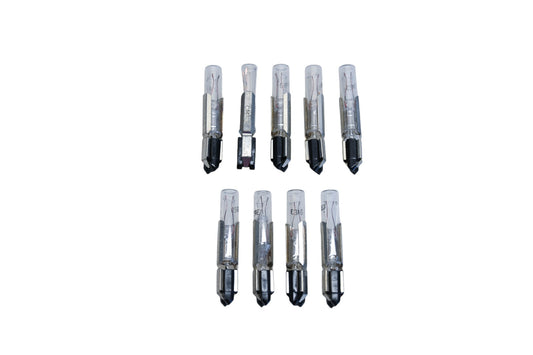 Chicago Miniature 10-24E Sylvania Miniature Light Bulbs Qty 9 NOS