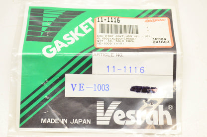 Vesrah 11-1116 Exhaust Pipe Gasket NOS