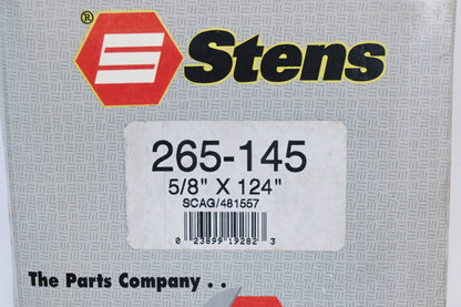 Stens 265-145, 451557 Scag 5/8" x 124" V-Belt NOS