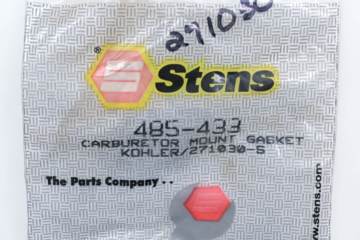 Stens 485-433, 271030-S Kohler Carburetor Gaskets Qty 5 NOS