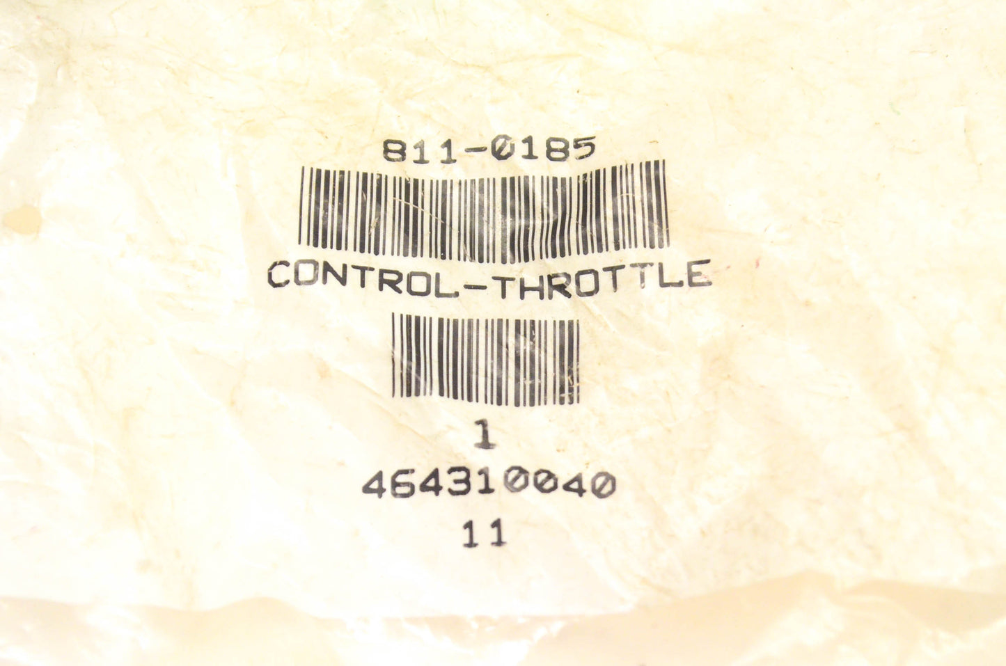 MTD 811-0185 Throttle Control Box Assembly NOS