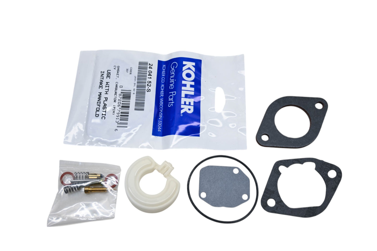 Kohler 24 757 18-S, 2475718-S Carburetor Overhaul Kit NOS