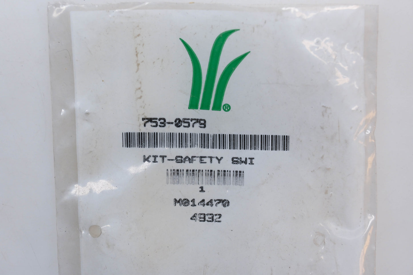 MTD 753-0579 Safety Switch Kit NOS