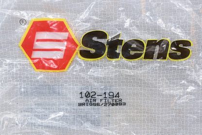 Stens 102-194, 270093 Air Filter NOS