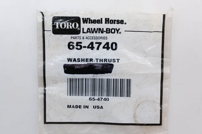 Toro 65-4740 Keyed Thrust Washers Qty 4 NOS