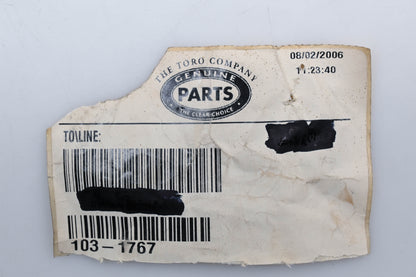 Toro 103-1767 Extension Spring NOS