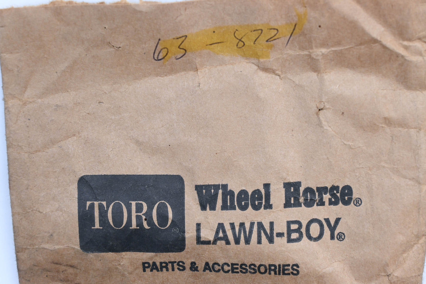 Toro 63-8721 Spring Arm Assembly NOS