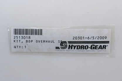Hydro-Gear 2513018 BPD Overhaul Seal Kit NOS