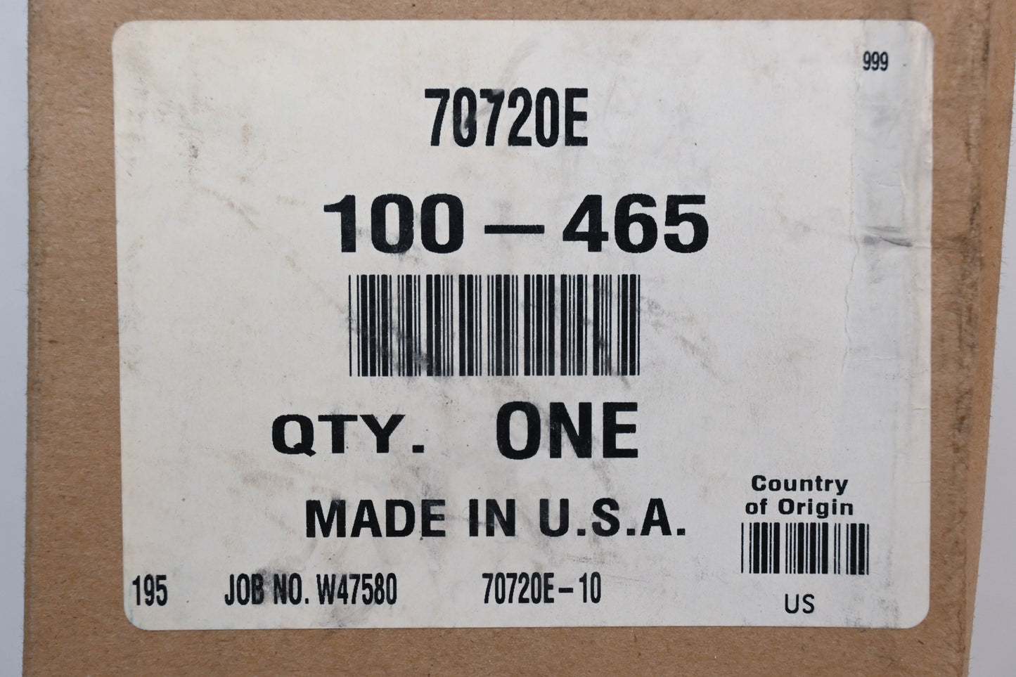 Aftermarket 100-465, 100-465 195 Air Filter Kit NOS