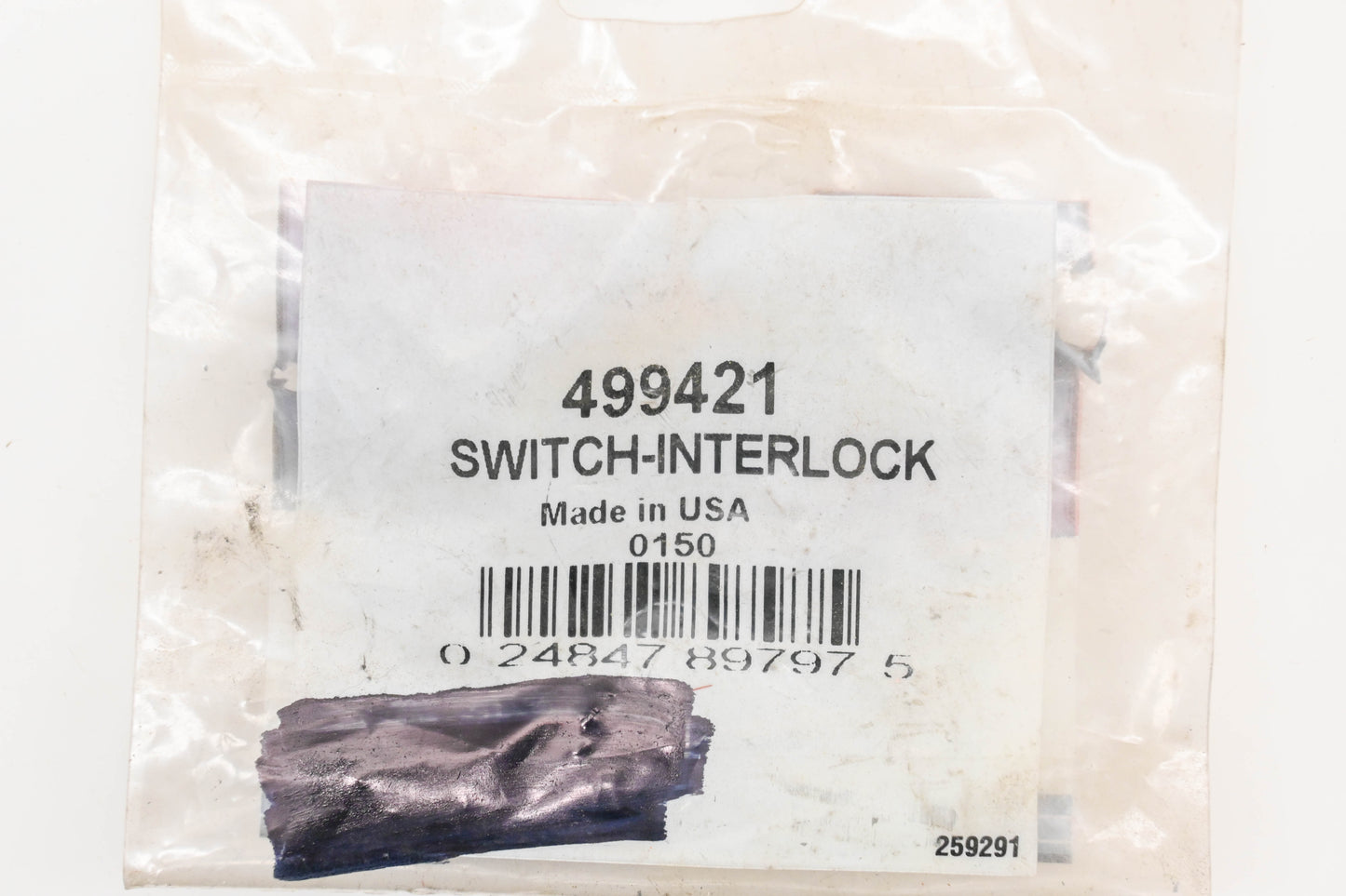 OEM Briggs & Stratton 499421 Interlock Switch Kit