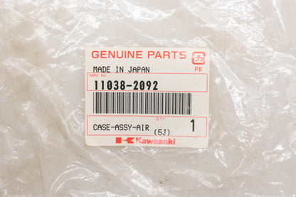 New OEM Kawasaki 11038-2092 Air Filter Case Assembly NOS