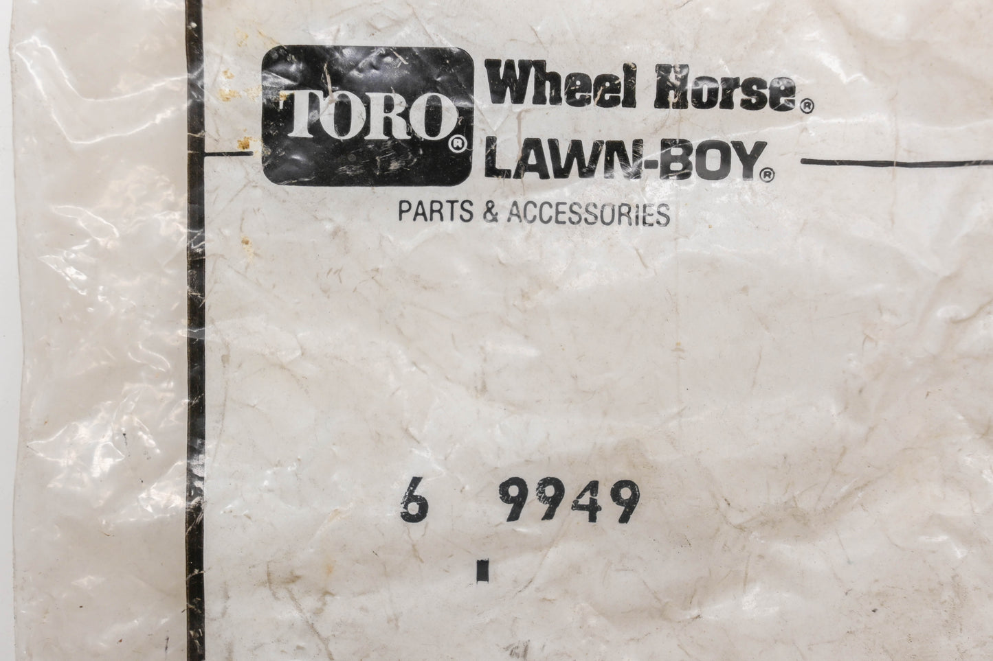 Toro 6-9949 Worm Shaft & Gear Kit NOS