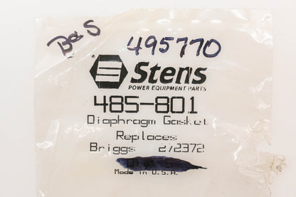 Stens 485-801, 495770, 272372 Diaphragm Gaskets Qty 4 NOS