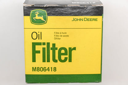 New OEM John Deere M806418 Oil Filter NOS