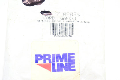 Prime Line 7-02836, 270268 Carburetor Gasket NOS
