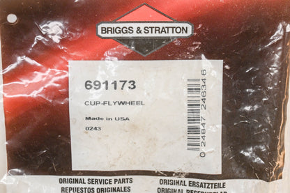 New OEM Briggs & Stratton 691173 Flywheel Cup NOS
