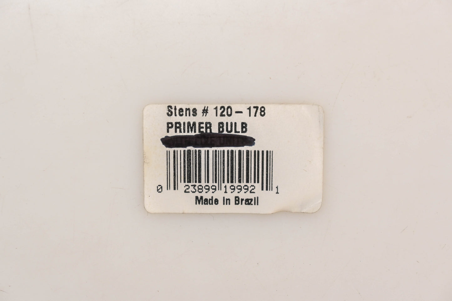 Stens 120-178 Primer Bulb Kit Qty 3 NOS