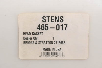 Stens 465-017, 271868S Head Gasket NOS