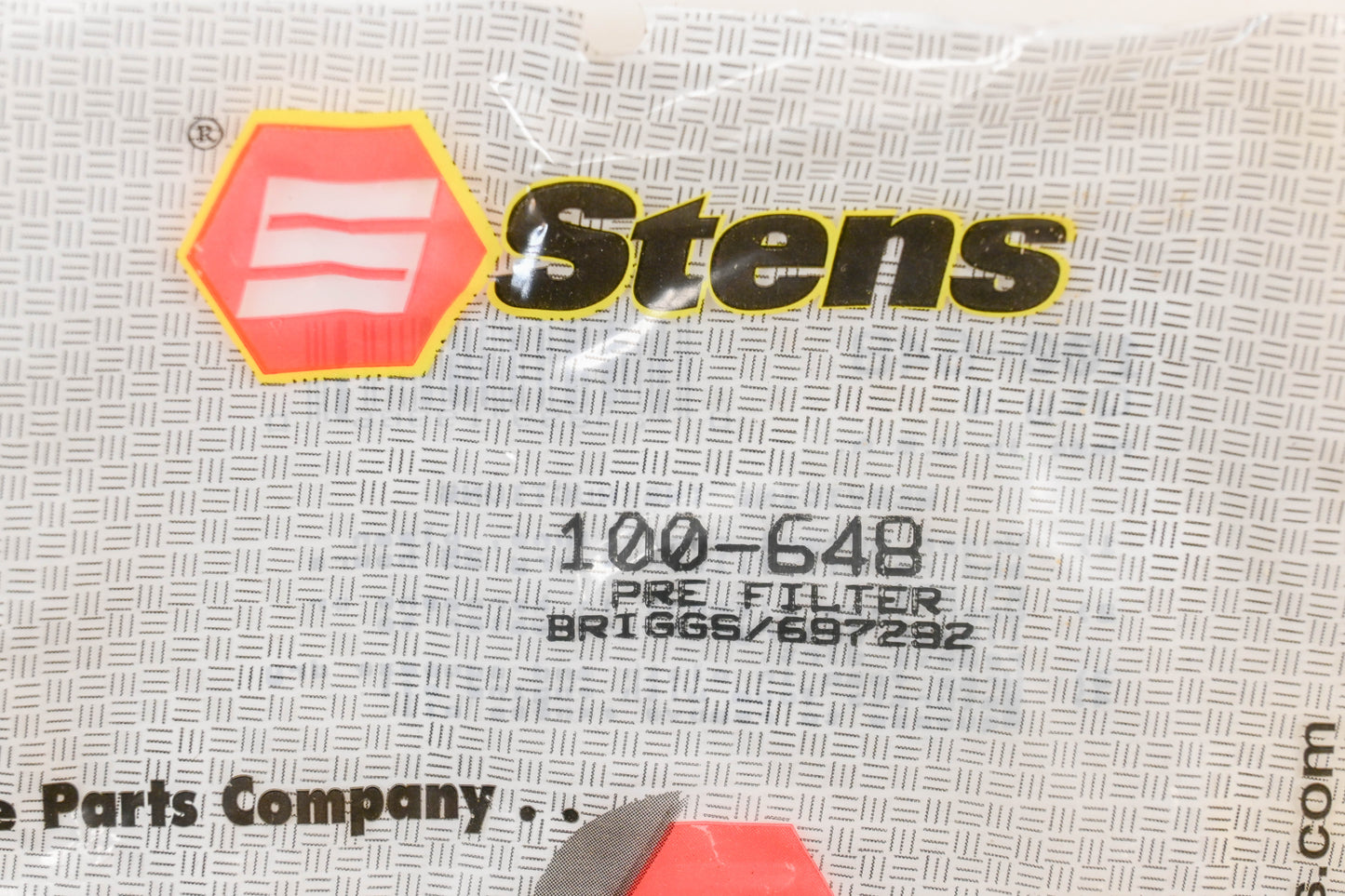 Stens 100-648, 697292 Pre-Filters Qty 2 NOS