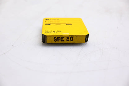 Eaton SFE-30 Bussmann Glass Tube Fuses Qty 5 NOS