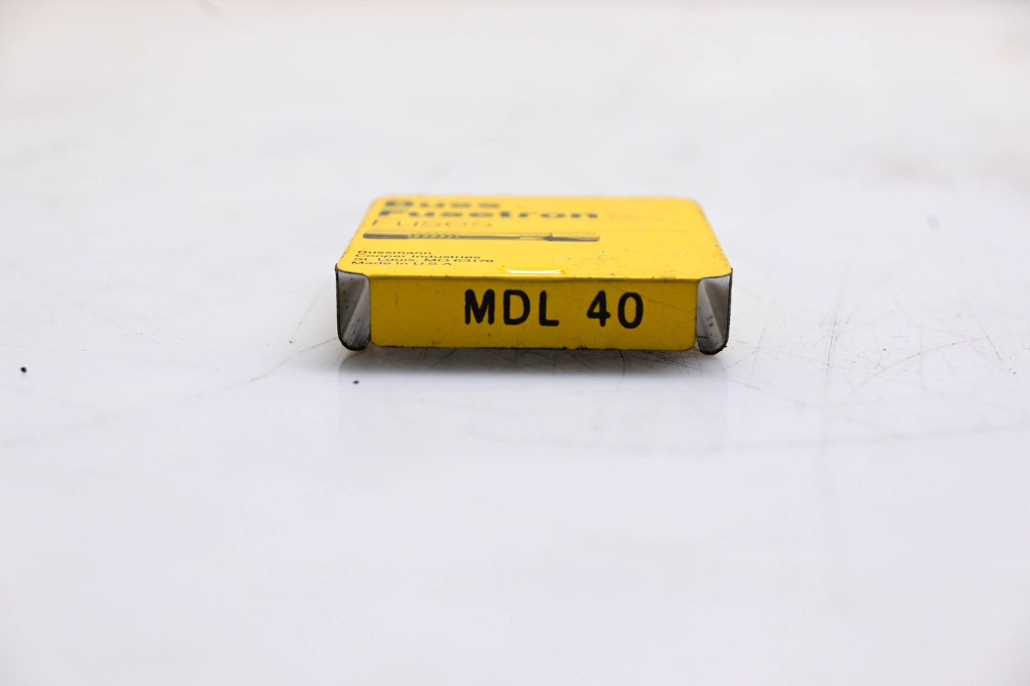 Eaton MDL-40 Bussmann Glass Tube Fuses Qty 5 NOS