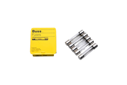 Eaton SFE-20 Bussmann Glass Tube Fuses Qty 5 NOS