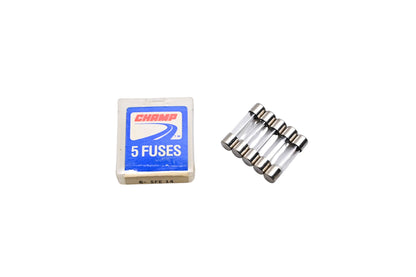 Champ 6-SFE 14 Glass Tube Fuses Qty 5 NOS