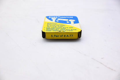 Eaton A-77 Bussmann Fuse Adapters Qty 10 NOS