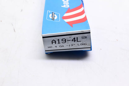 Standard A19-4L Battery Cable 19"L NOS