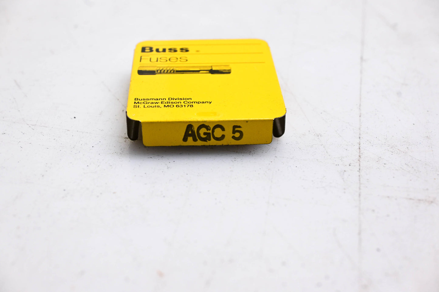 Eaton AGC-5 Bussmann Glass Tube Fuses Qty 5 NOS