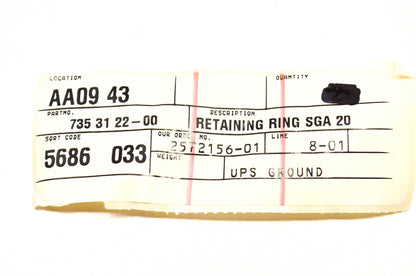 New OEM Husqvarna 735 31 22-00 Retaining Ring NOS