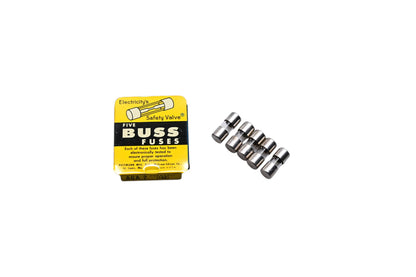 Eaton AGA-2 Bussmann Glass Tube Fuses Qty 5 NOS