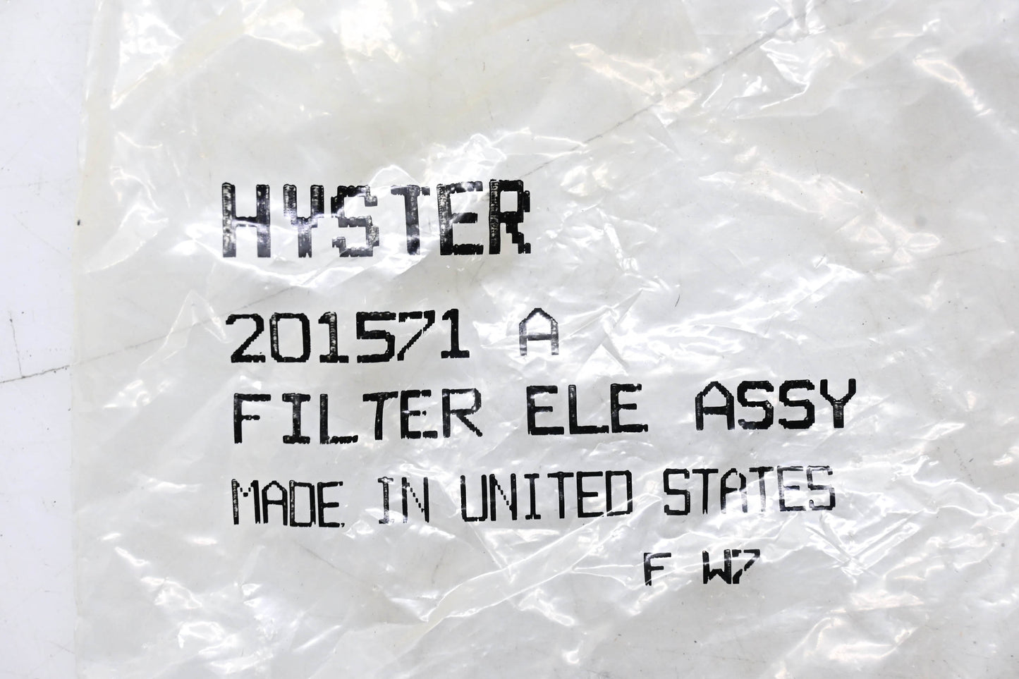 Hyster 201571 A Fuel Filter Assembly NOS