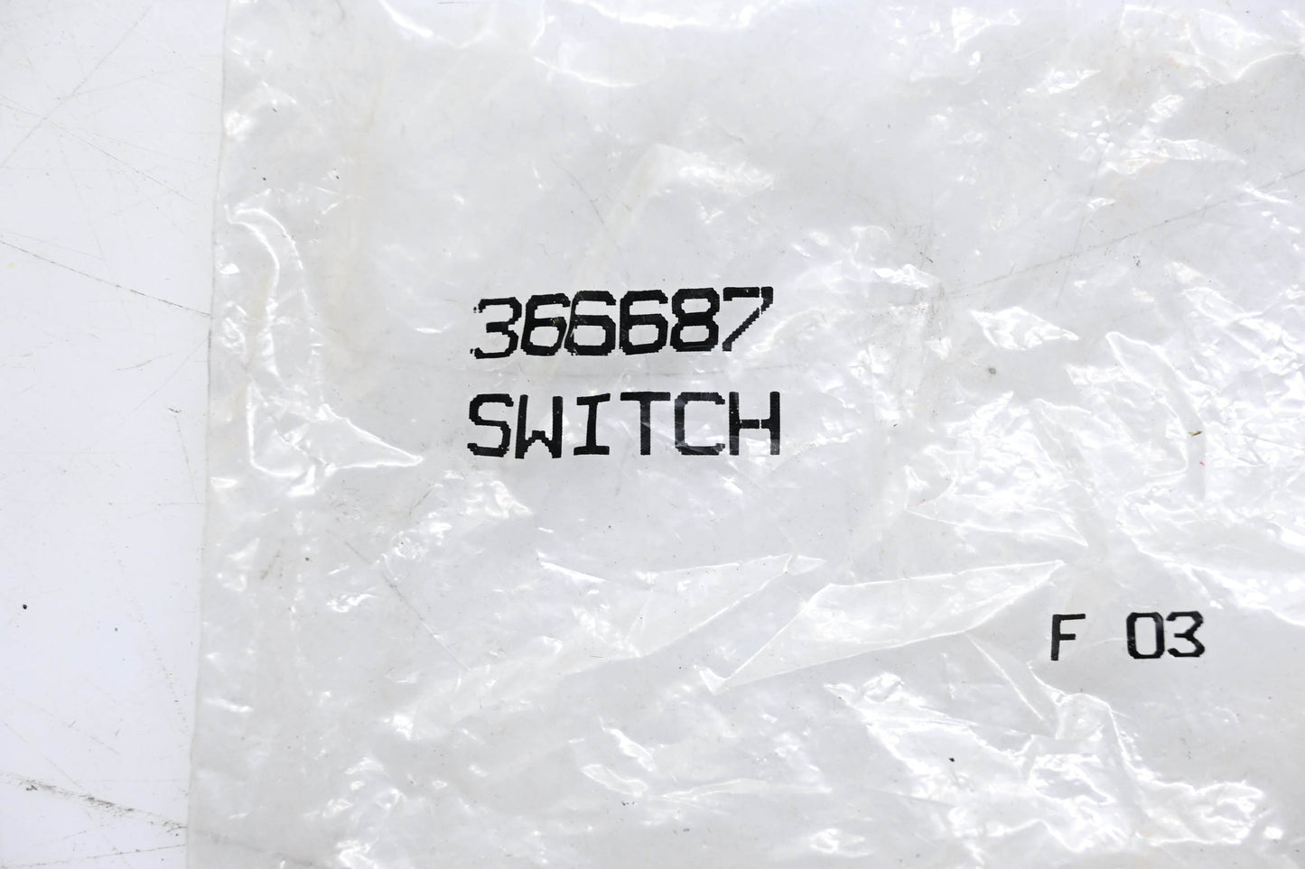 Hyster 366687 Oil Pressure Switch NOS