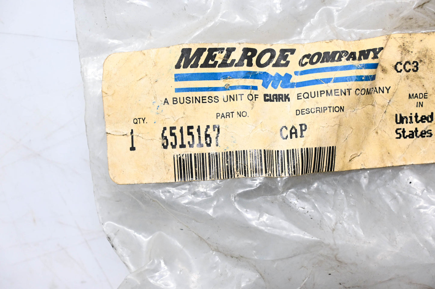 Bobcat 6515167 Cap with Chain NOS
