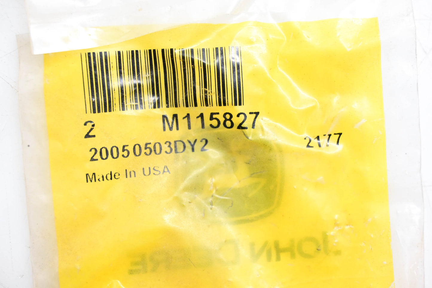 New OEM John Deere M115827 Quick Lock Pins Qty 2 NOS