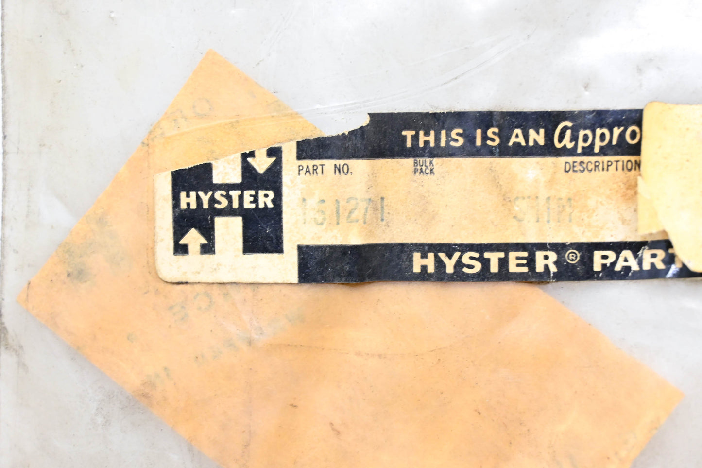 Hyster 161271 Bearing Shim NOS