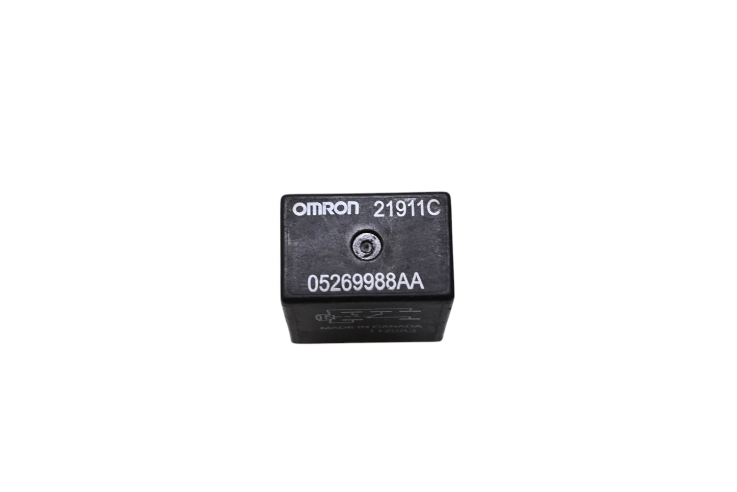 Omron 21911C Relays 12VDC 10A Qty 2 NOS