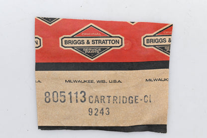 New OEM Briggs & Stratton 805113 Air Filter NOS