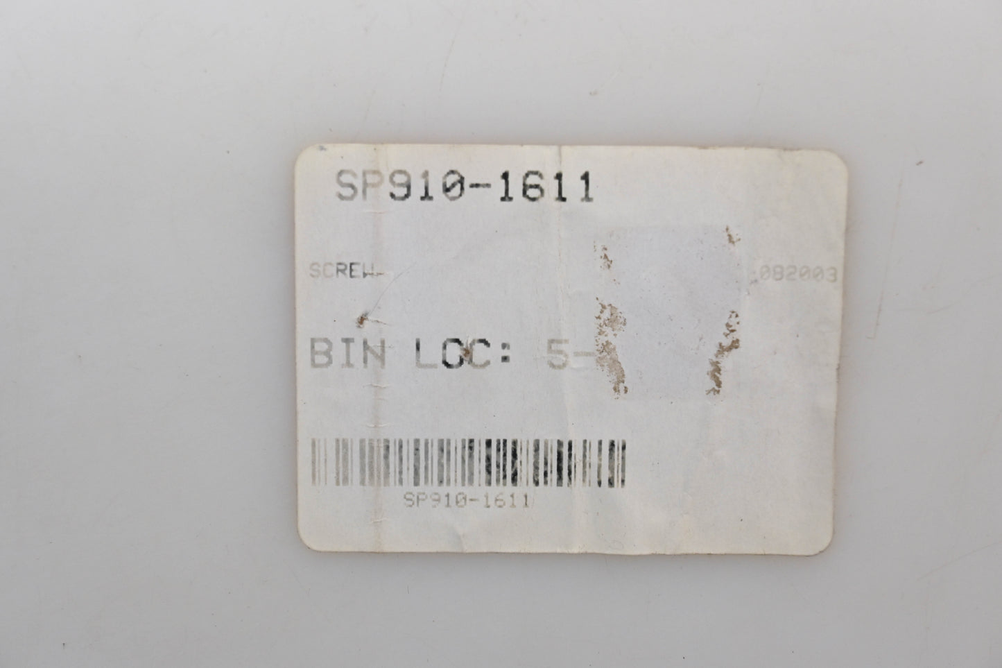 MTD SP910-1611 Screw NOS