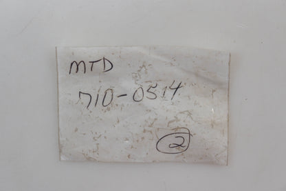 MTD 710-0514 Hex Bolts Qty 2 NOS