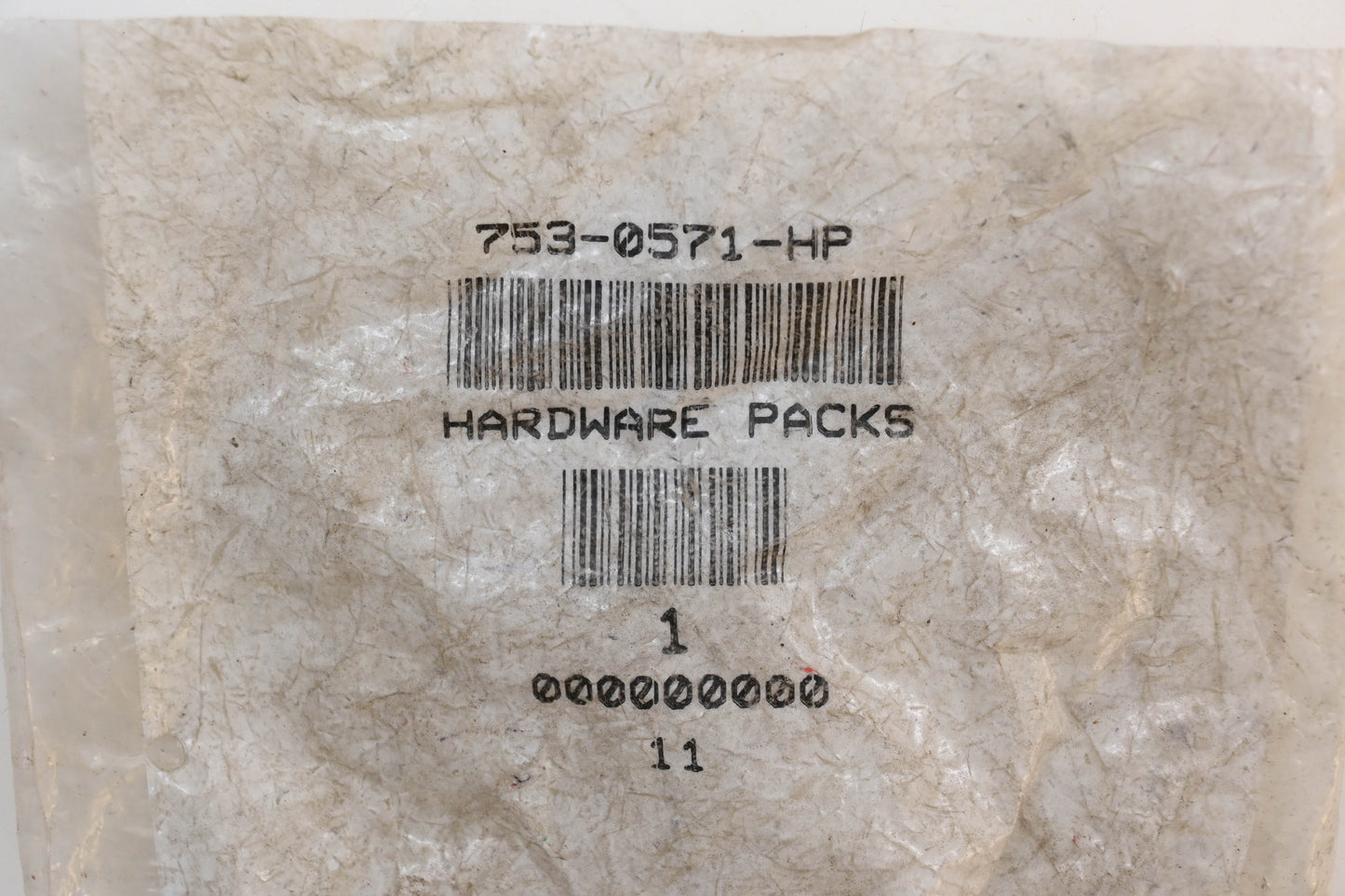 MTD 753-0571-HP Hardware Kit NOS
