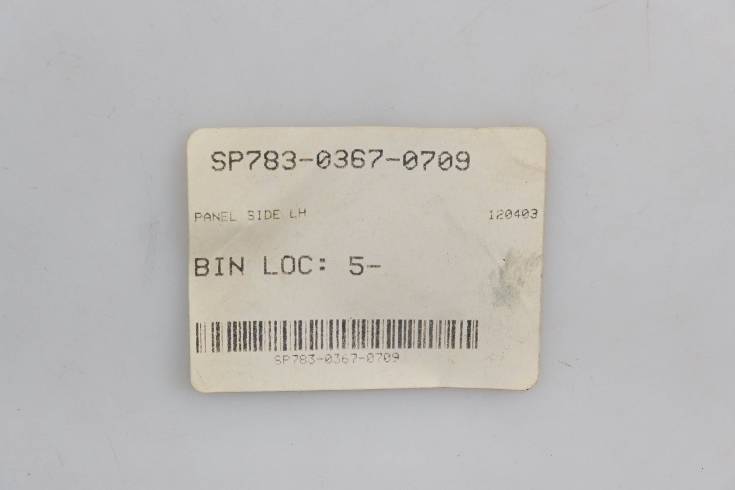 MTD SP783-0367-0709, 783-0367-0709 Mastercraft Green LH Side Panel NOS