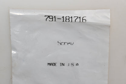 MTD 791-181716 Screw & Washer Assembly NOS
