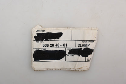 New OEM Husqvarna 506 20 46-01, 5062046-01 Clamp NOS