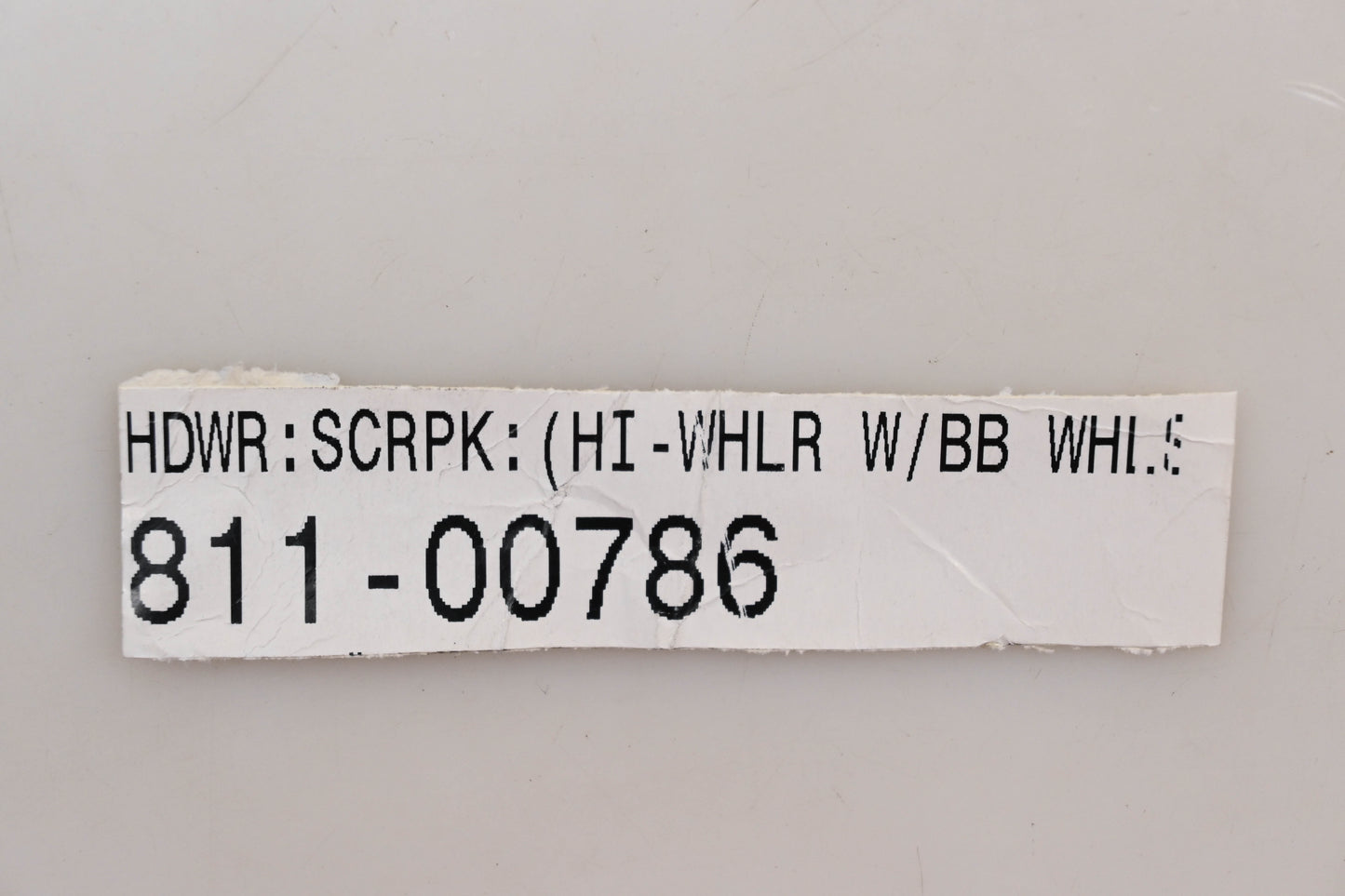 MTD 811-00786 Hardware Kit NOS