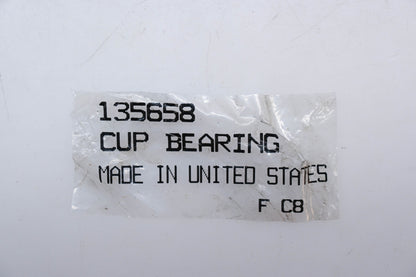 Hyster 135658, LM48510 Timken Tapered Roller Bearing Cup NOS