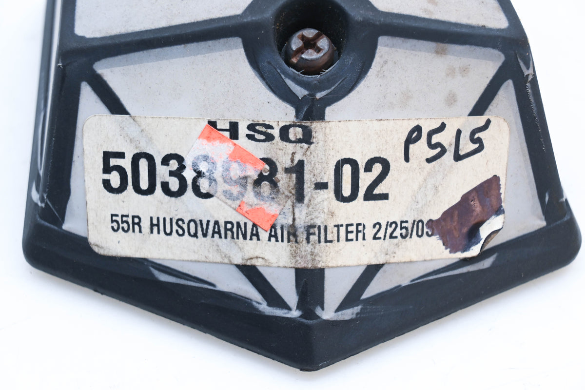 New OEM Husqvarna 5038981-02, 503 89 81-02 Air Filter NOS